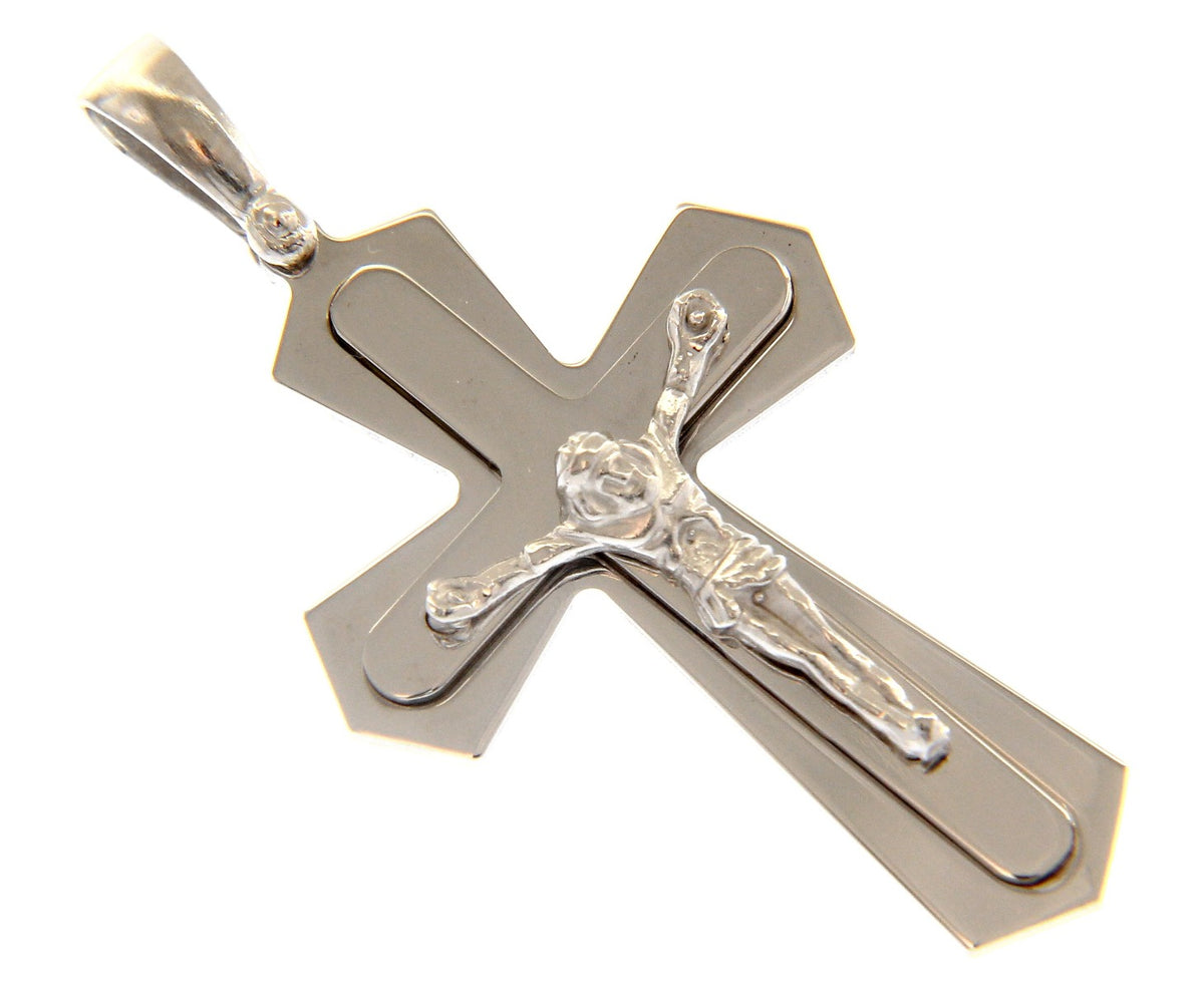Maiocchi Silver Cross Pendant Silver