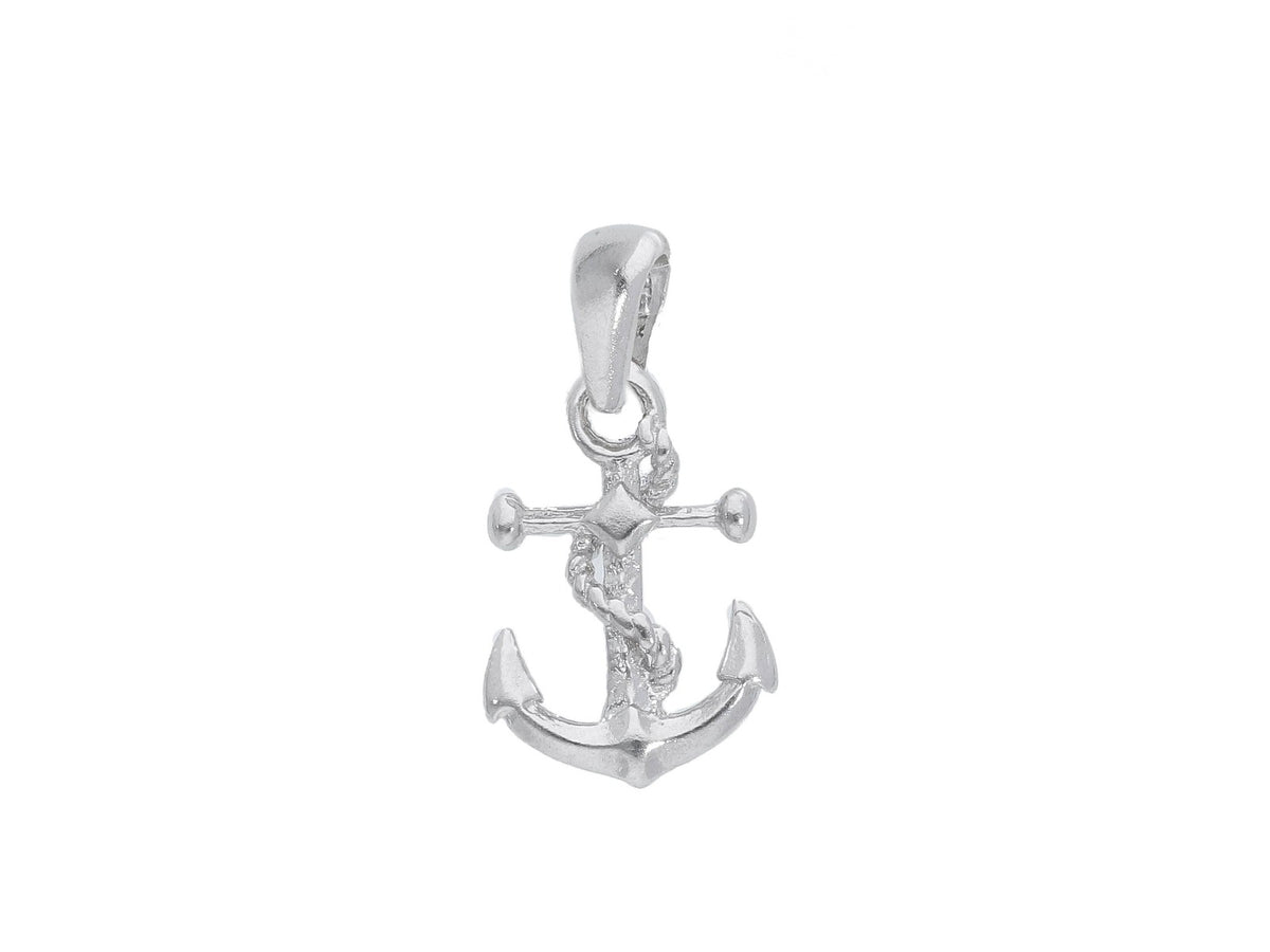 Maiocchi Silver Anchor Pendant Silver
