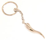  Maiocchi Silver Croissant Keyring Silver