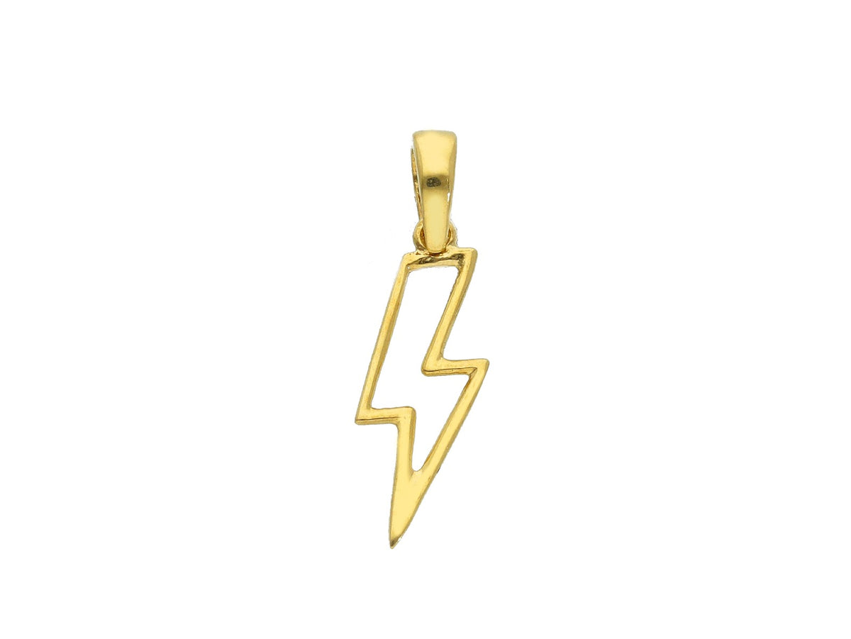 Lightning Pendant in 18kt Yellow Gold