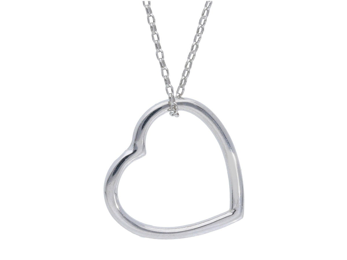 Maiocchi Silver Silver Heart Shape Choker