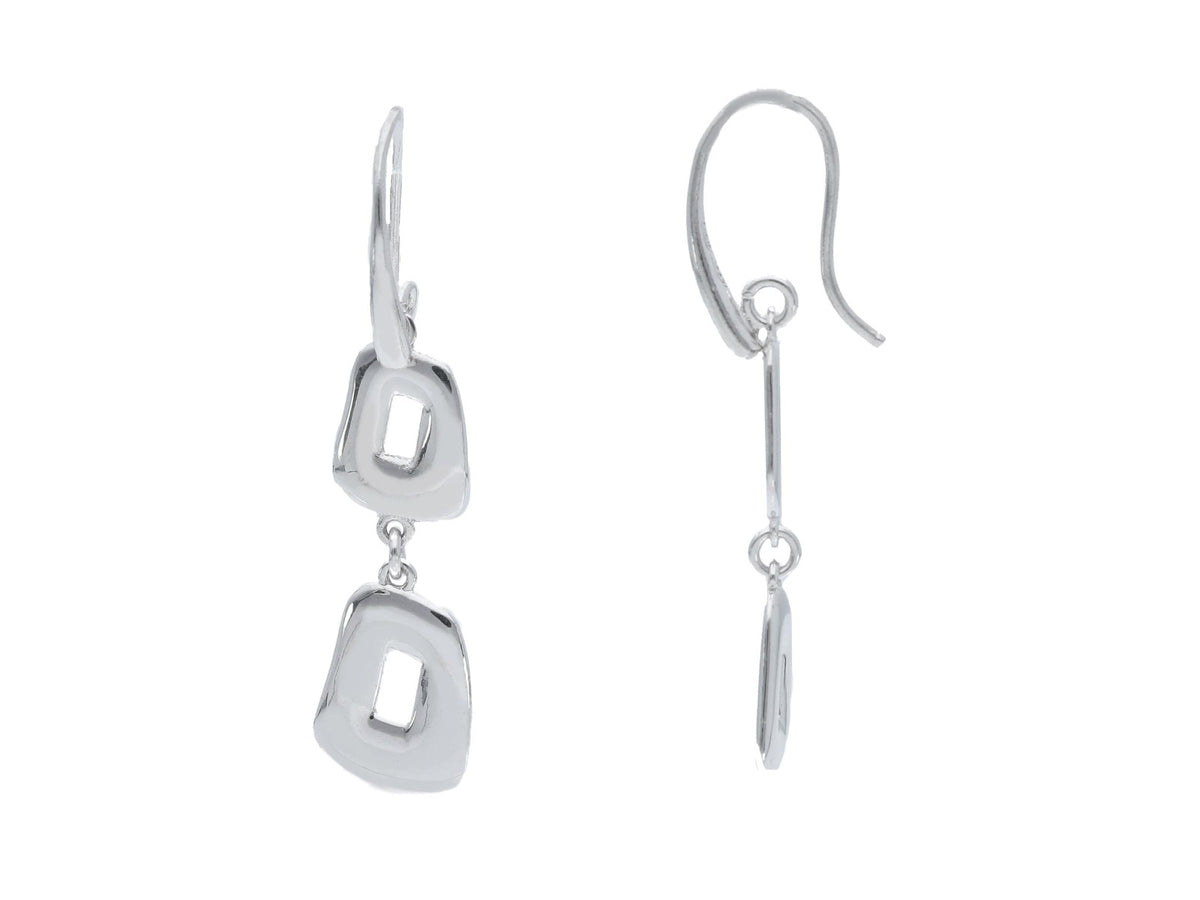 Maiocchi Silver Shape Earrings Silver