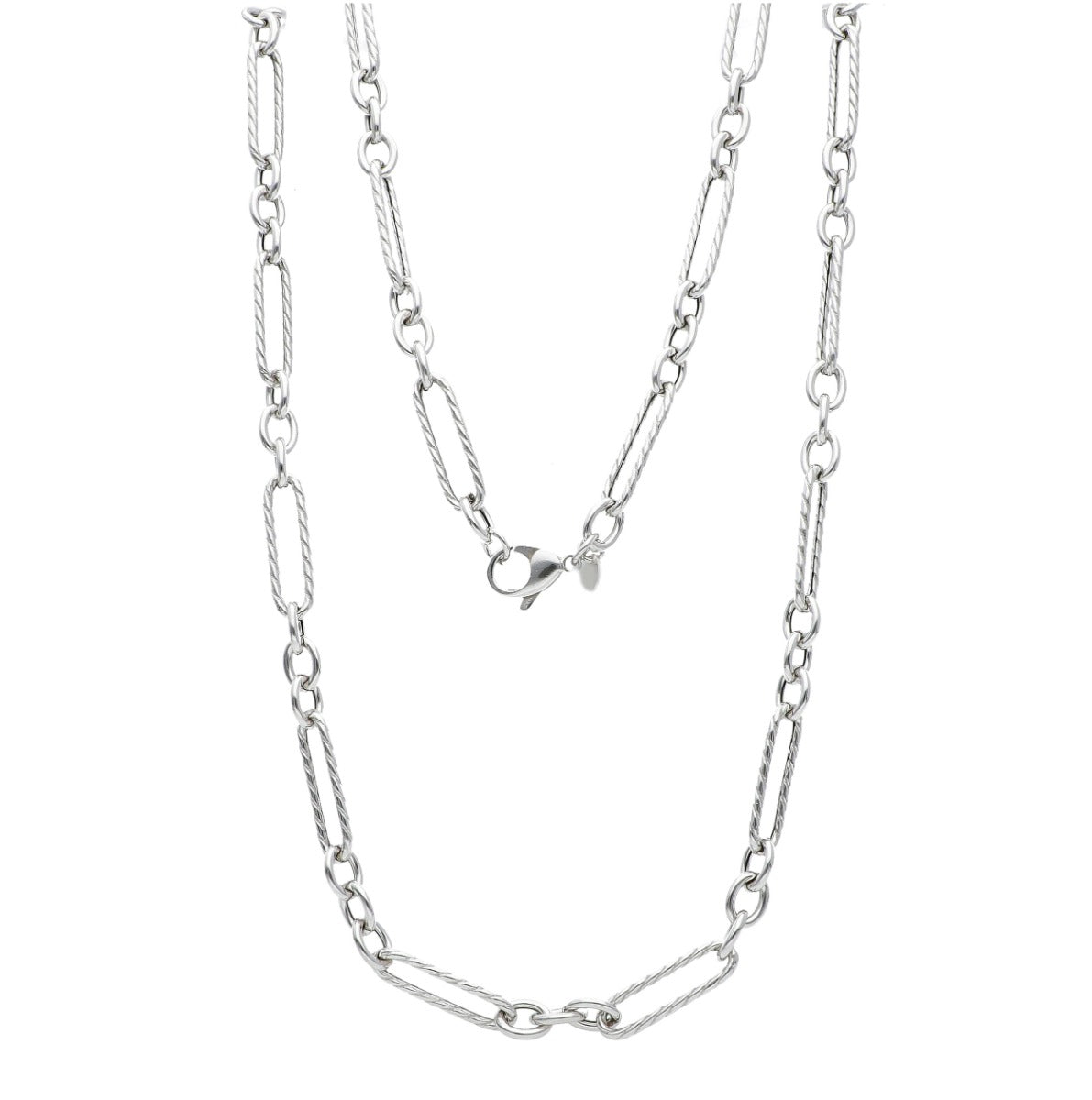 Maiocchi Silver Collana Maglia Argento