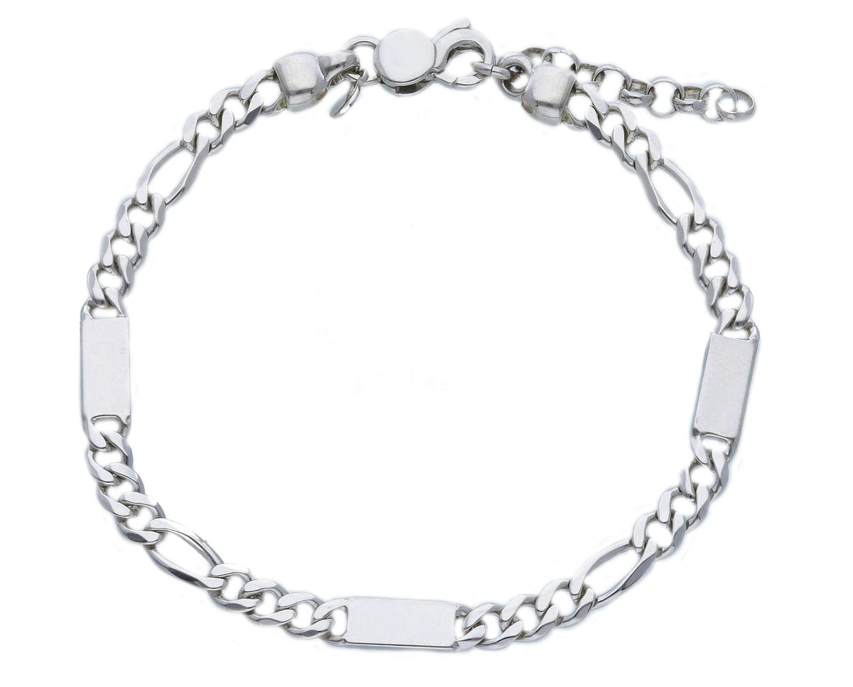 Maiocchi Silver Bracelet 3 + 1 Silver
