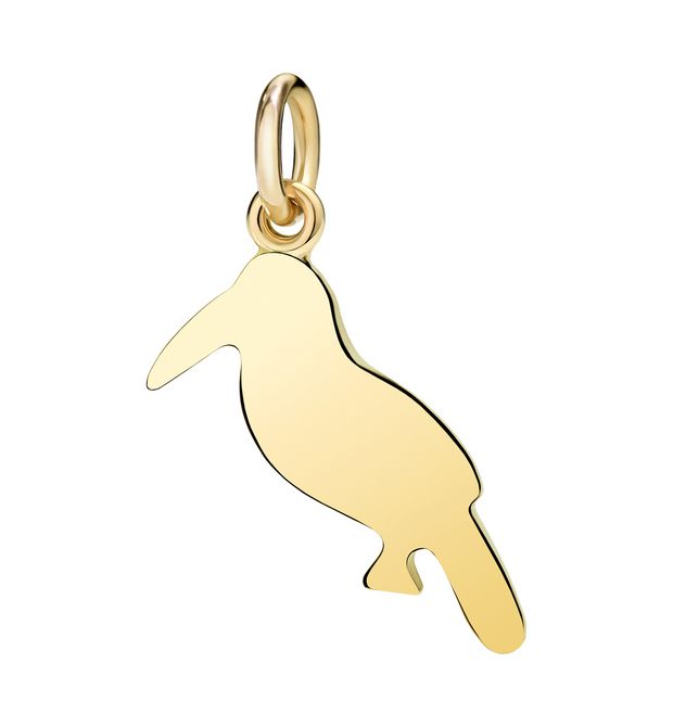 Dodo Charm Toucan 2 GR 18kt Yellow Gold
