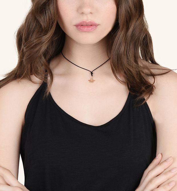 Dodo Princess Crown Charm 9kt Rose Gold