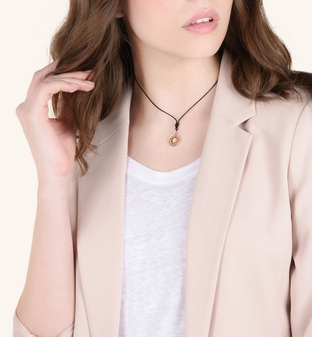 Dodo Coin Charm 9kt Rose Gold