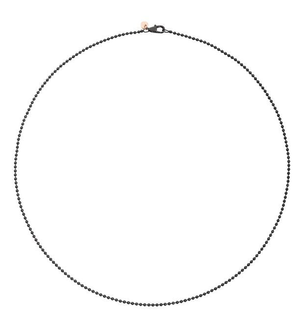 Dodo Bubbles Necklace in PVD Silver