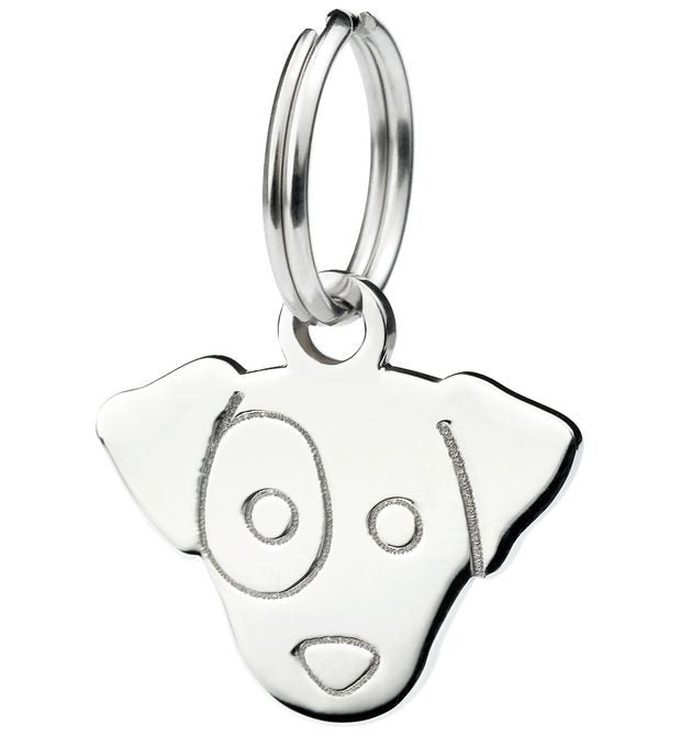 Dodo Charm Jack Russel Oro Rosa 9kt