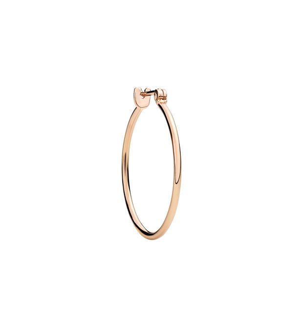 Dodo Large Hoop Earring in 9kt Rose Gold