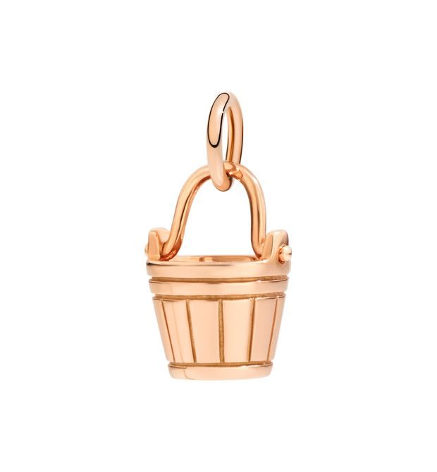 Dodo Charm Aquarius 9kt Rose Gold