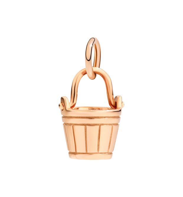 Dodo Charm Aquarius 9kt Rose Gold