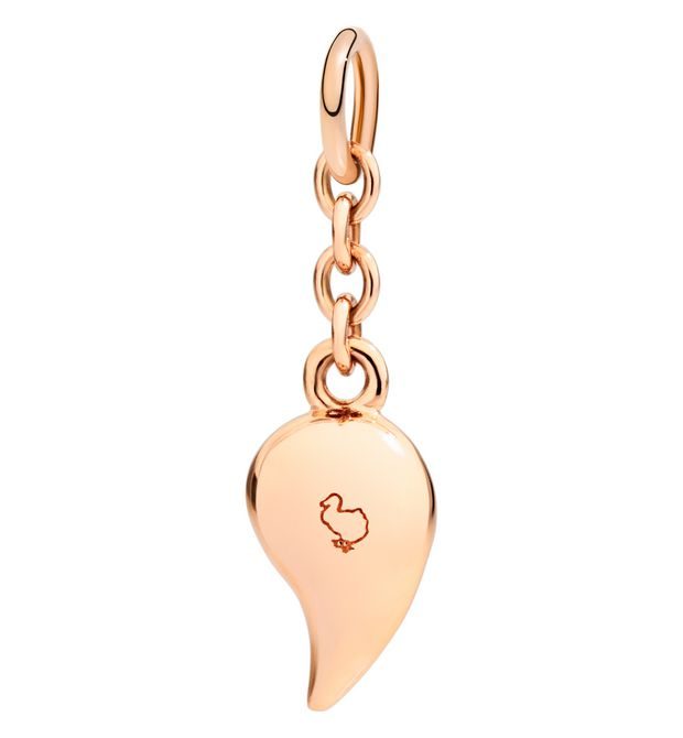 Dodo Scorpio Charm 9kt Rose Gold