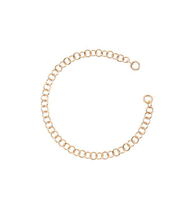Dodo 9kt Rose Gold Light Chain Bracelet