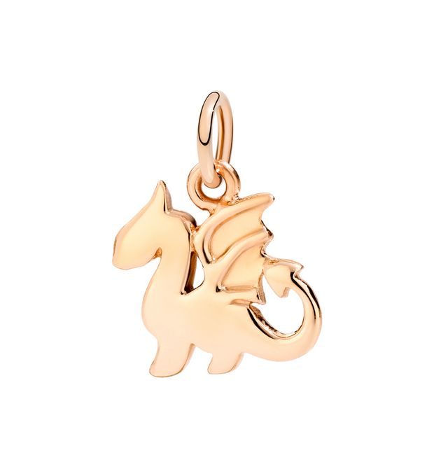 Dodo Charm Dragon 9kt Rose Gold