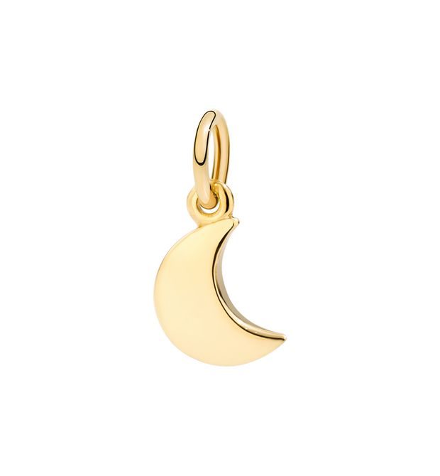 Dodo Moon Charm 18kt Yellow Gold