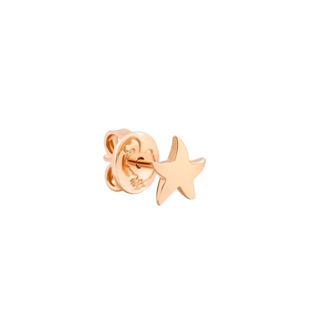 Dodo Orecchino Stud Stellina Oro Rosa 9kt