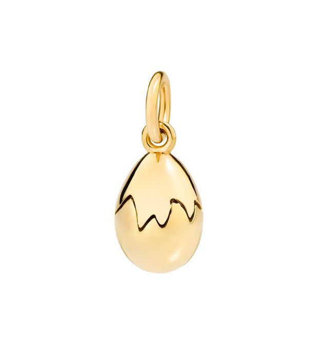 Dodo Egg Charm 18kt Yellow Gold