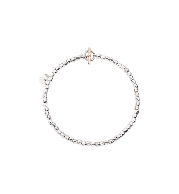 Dodo Mini Granelli Silver Bracelet