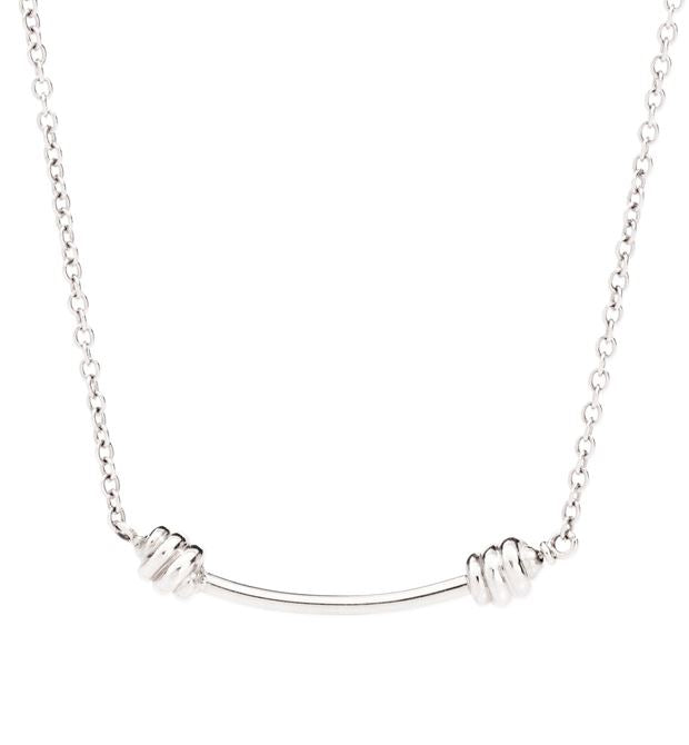 Dodo Silver Knot Necklace