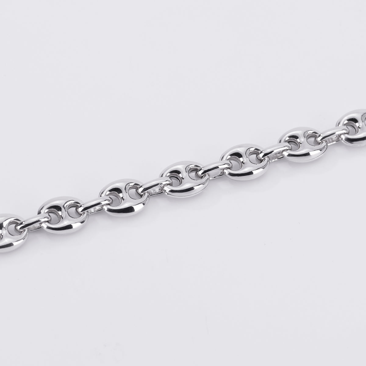 Maiocchi Silver Bracciale Maglia Marina Argento