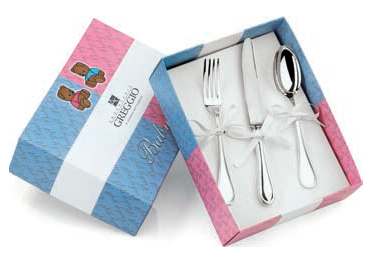 Greggio Argento Set Bimbo