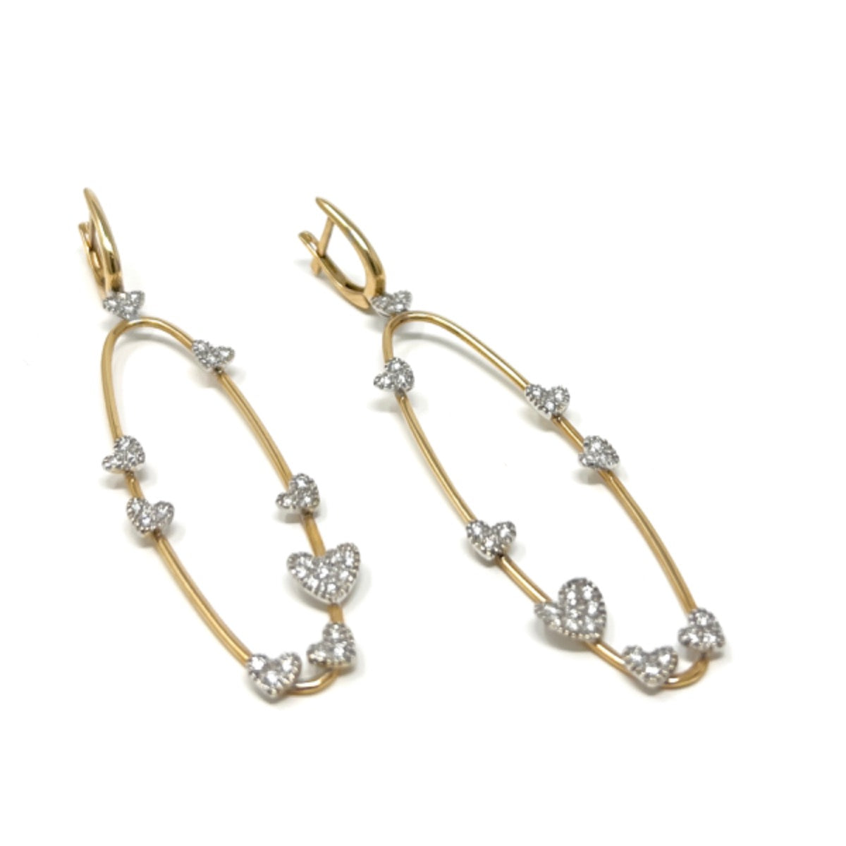 Antelope Hearts Pendant Earrings 20205