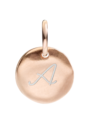 Queriot Civita iniziali in oro rosa