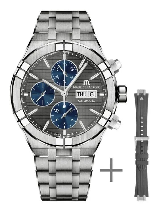 Maurice Lacroix Aikon Automatic Chronograph Titanium 44mm AI6038-TT03F-330-A