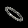  Queriot Etched Wicker Wedding Ring
