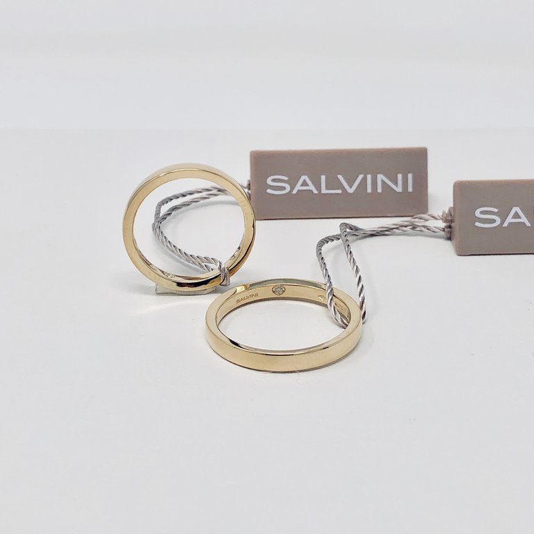 Salvini Wedding Rings Beat mm 3 G