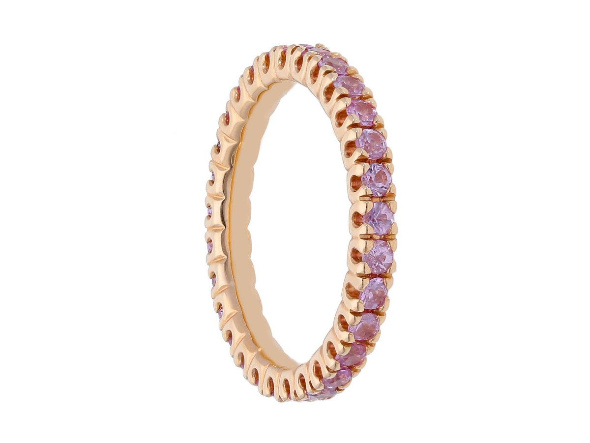 Ring with Pink Sapphires 1.15 ct