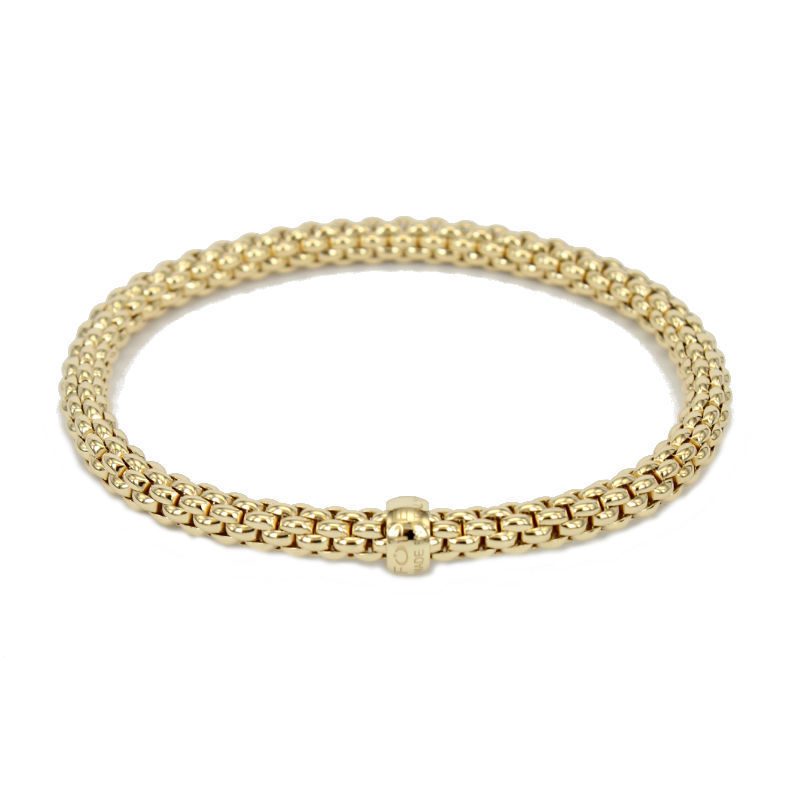 Fope FLEX IT Bracelet Only 620B Yellow Gold