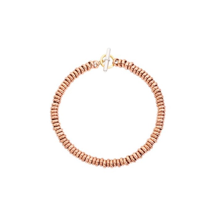 Dodo Rose Gold Rondelle Bracelet