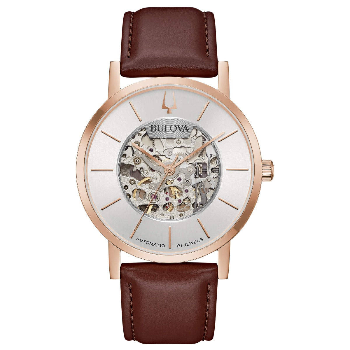 Bulova Clipper Skelethon watch 97A172