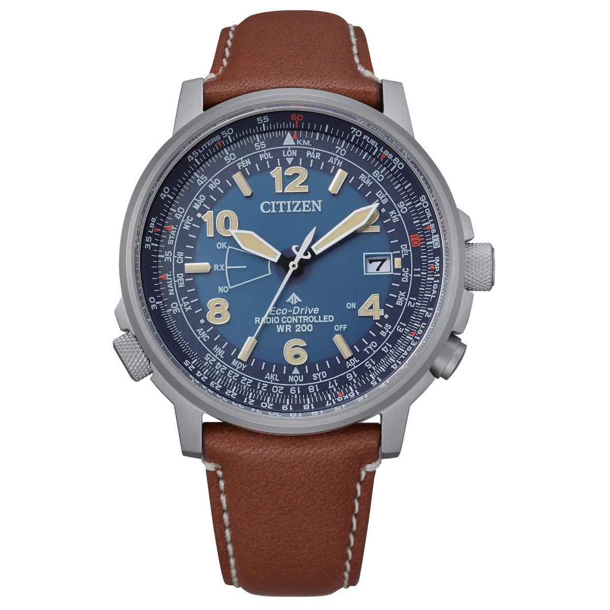 Citizen Pilot Acciaio Radiocontrollato CB0240-11L