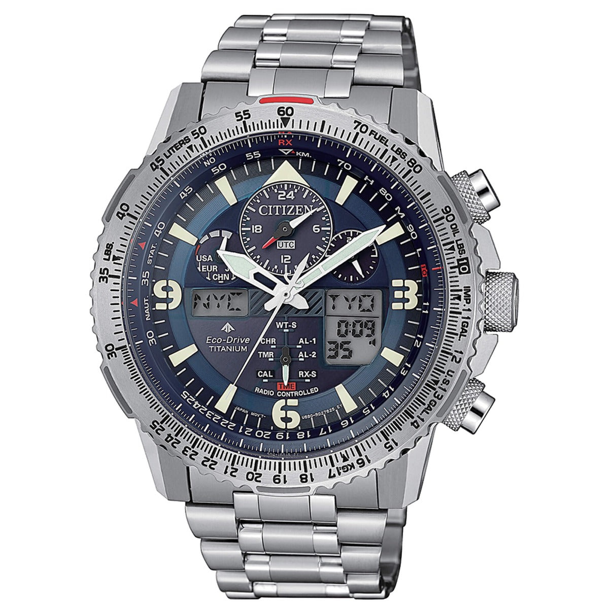 Citizen Skyhawk Super Titanio Radiocontrollato JY8100-80L