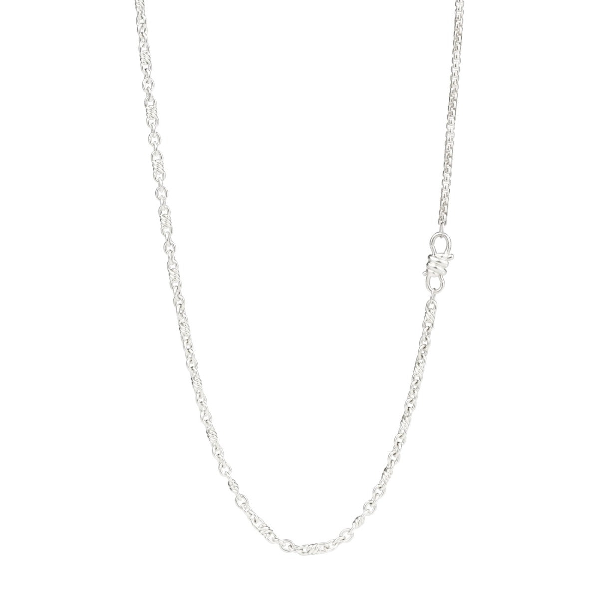 Dodo Collana Nodo cm 75 Argento