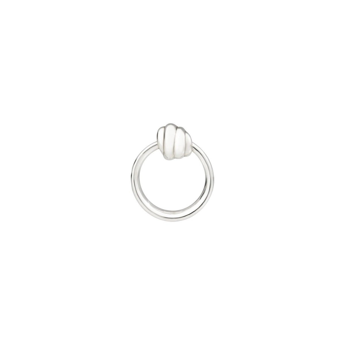 Dodo Knot Earring Silver