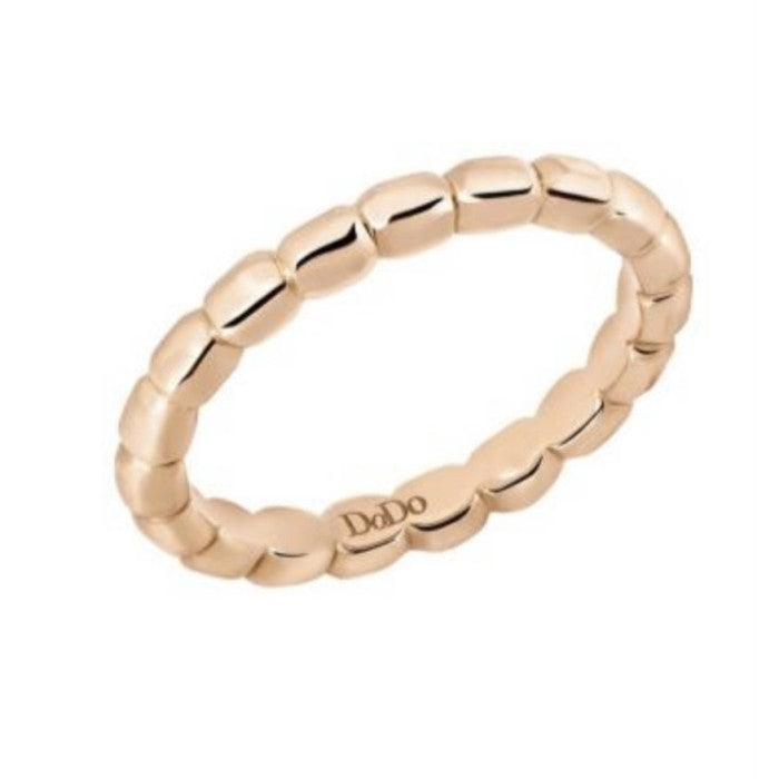 Dodo Anello Granelli Oro Rosa