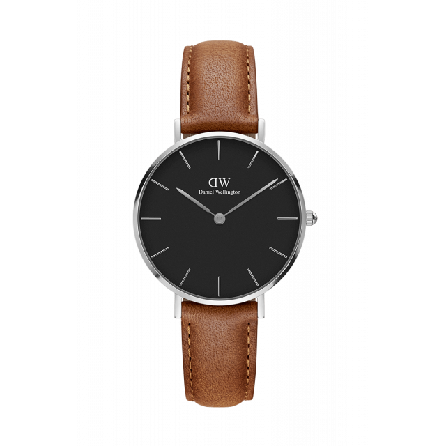 Daniel Wellington Petite Dhuram Silver 32 Black