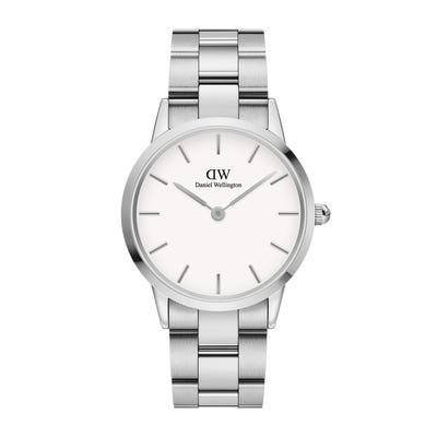Daniel Wellington Iconic Link 36 Silver White
