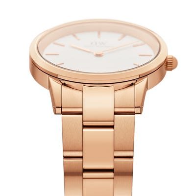 Daniel Wellington Iconic Link 32 Rose Gold White