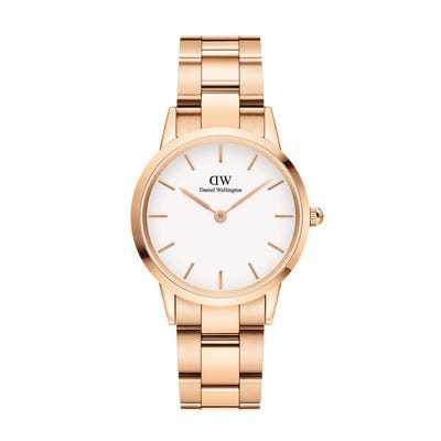 Daniel Wellington Iconic Link 32 Rose Gold White