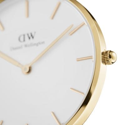 Daniel Wellington Petite Evergold 36 White