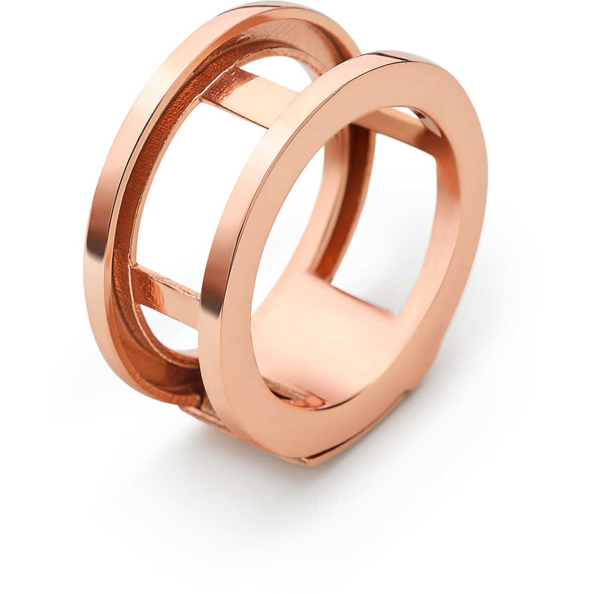 Eleonora Giordani Shooting Star ring in rosé silver