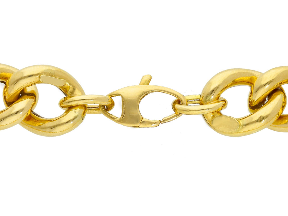 18kt Yellow Gold Groumette Necklace