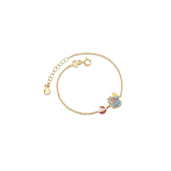 Le Bebè Fiabe Dumbo Yellow Gold Bracelet PMG095