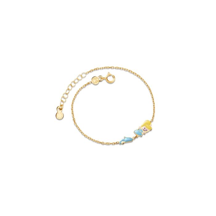 Le Bebè Fiabe Cinderella Yellow Gold Bracelet PMG090