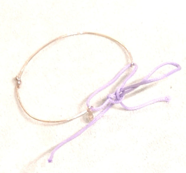 BRACCIALE CUPIDO IN ORO 9KT CON NODINO